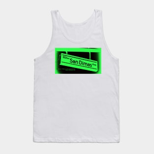 San Dimas Avenue, San Dimas, California by Mistah Wilson Tank Top